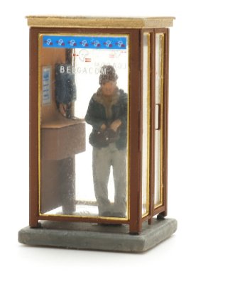 Telefonkiosk.