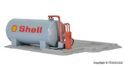 Dieseltank. Shell.