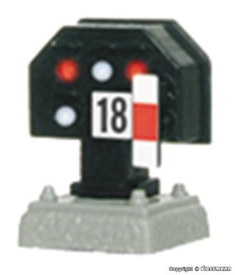 Stoppsignal. 0,8 cm hög.