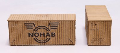 Trälåda "Nohab" 2 st.
