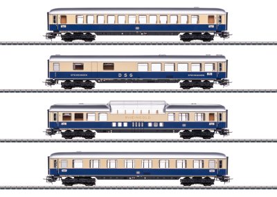 Vagnsats TEE Rheingold "Tin-Plate" 