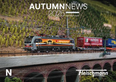 Fleischmann Vinternyheter 2025/26. N-skala.