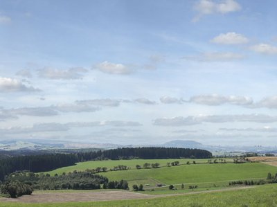 Bakgrundskuliss, "Ore Mountain background mural 3"