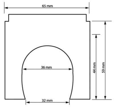 Tunnelportal. N-skala.