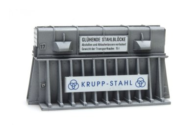 Last: Glödande Stålblock "Krupp-Stahl".