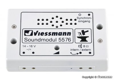 Ljudmodul till smed med glödande järn.