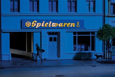 LED-belysning. "Spielwaren".
