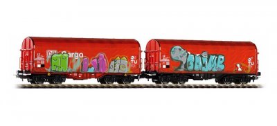 Vagn-set med Graffiti.