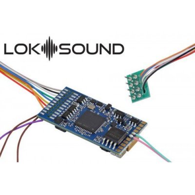 LokSound 5 DCC/MM/SX/M4 8-pin NEM652 med högtalare