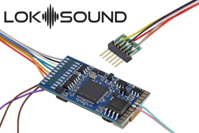 LokSound 6-pin NEM651 m. högtalare