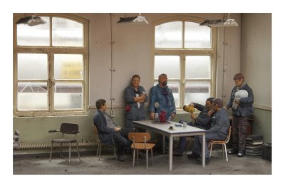 Stålarbetare - Lunchpaus