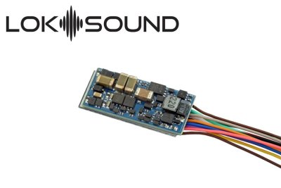 LokSound 5 Nano DCC »Blank decoder«, single wires, gauge: N, TT