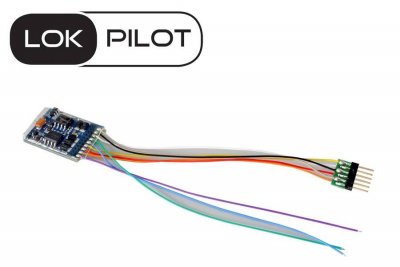 LokPilot 5 DCC, 6-pin NEM651,