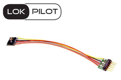 LokPilot 5 micro DCC, 6-pin NEM651, gauge N, TT