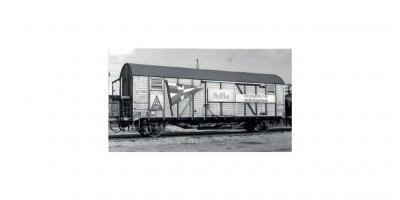 Godsvagn SJ G 43415 märkt Hyllbo.