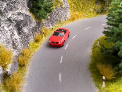 Vägkonstruktion Strukturfärg Asfalt Grå.