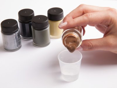 Nature Paints Set, 6 colour concentrates