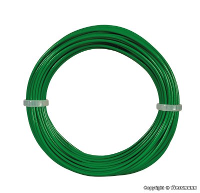 Kabel, grön. 0,14 mm²