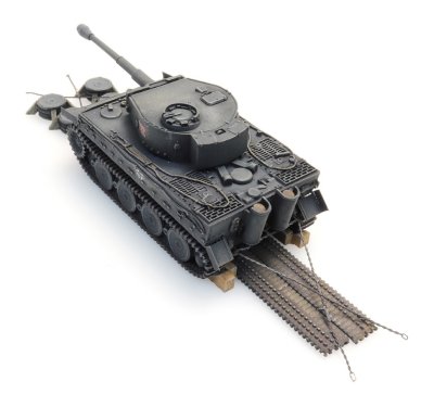 Stridsvagn Tiger I. Järnvägstransport.