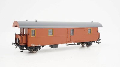 Resgodsvagn SJ FV 125792. 1970-1986