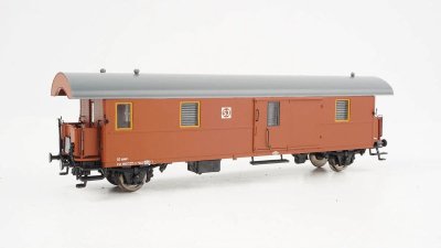 Resgodsvagn SJ FV1 25887. 1980-1990