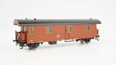 Resgodsvagn SJ F5 25913. 1945-1965