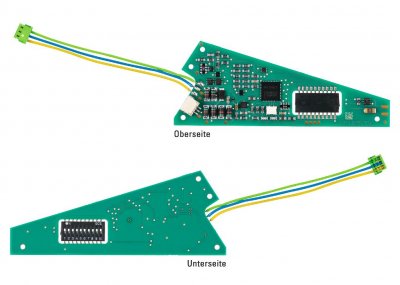 Digitaldekoder växlar c-räls