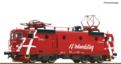 Ellok RC4 1139. "Inlandståg". DC med ljud.