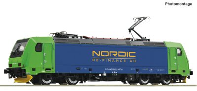Electric locomotive 482 038-0, NRFAB. DC m ljud.