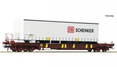 Containervagn. DB Schenker. N-skala!