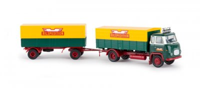 Scania LB 76. Bilspedition.