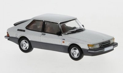Saab 900 Turbo. Silver. 1986.