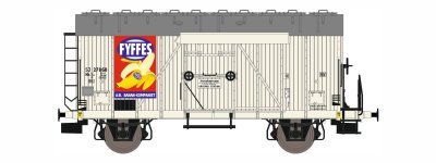 Kylvagn SJ HS 26868 med Fyffes-skylt.