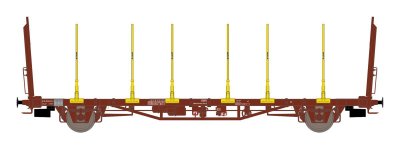 Timmervagn SJ Lnps(891) 42 74 412 9 432-4