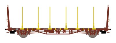 Timmervagn SJ Lnps(891) 42 74 412 9 432-4