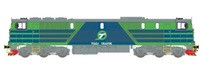 Diesellok TGOJ TMZ 1410 AC med LokSound