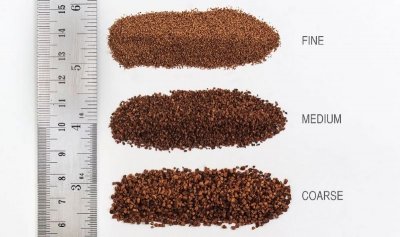 Ballast. Brun. Medium.