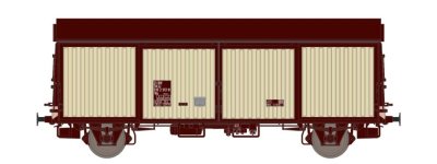 Godsvagn SJ His 21 RIV 74 SJ 210 2 312-8