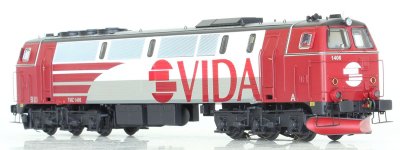 Diesellok VIDA TMZ 1406 (NOHAB). AC m. ljud.