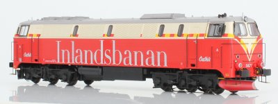 Diesellok IBAB TMZ 1421 DC med LokSound