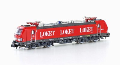 Ellok BR 193 Snälltåget. Skala: N Tillverkare: Hobbytrain