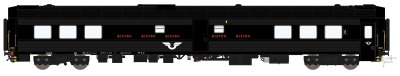 S12 5441 SJ Svart (Röd/Red Bistro)