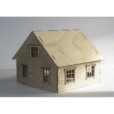 Villa. Laserskuren byggsats.