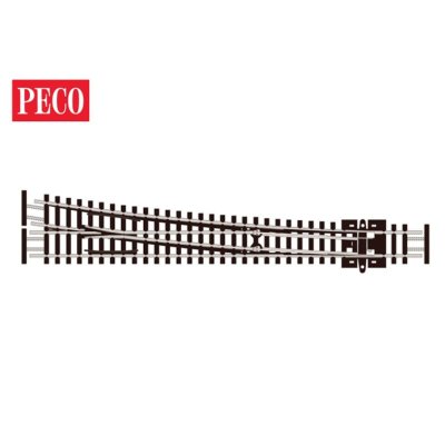 Lång Växel Höger. N-Skala Code 55